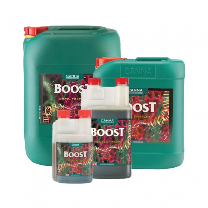 Canna Boost - Estimulador y acelerador de floración. Formatos 250ml, 1 litro, 5 litros y 10 litros