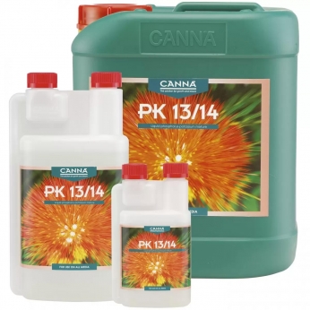 PK 13/14 Canna. Potente estimulador de floración para cannabis a base de fósforo (P) y potasio (K)