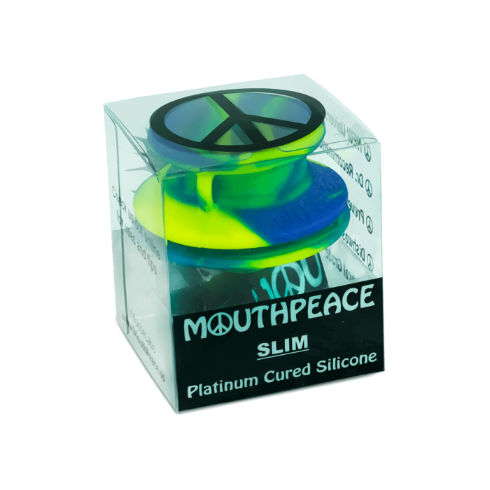 Boquillas de silicona Mouthpeace Slim caja.
