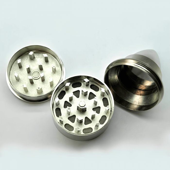 Grinder bala para marihuana con polinizador abierto.