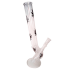 Bong Cristal Hojas Negras Cannabis, refrigerado por agua.