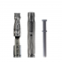 Vaporizador Dynavap M Plus para hierbas secas, desmontado.