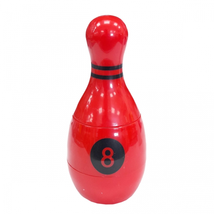 Grinder bolo polinizador con 3 partes.