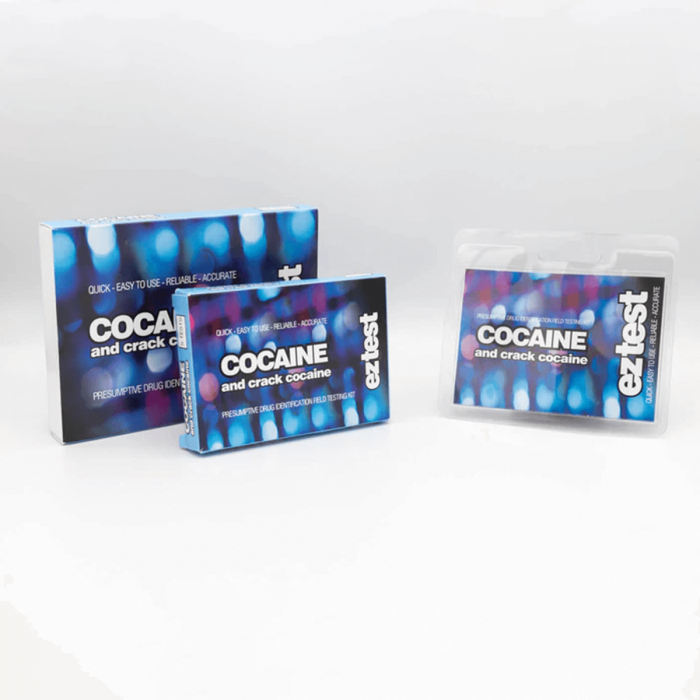 Test para cocaína y crack de la marca EZ.