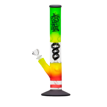 Bong de cristal con percolador Ámsterdam 40cm.