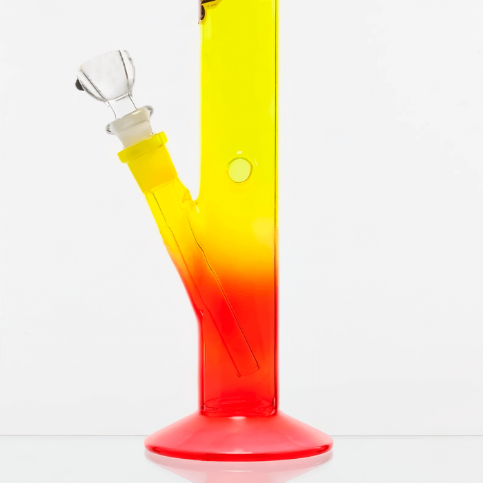 Bong de cristal Leon de 35 cm de altura, cazoleta.