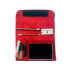 Kit esnifador rojo con 6 utensilios para vicio.