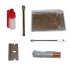 Componentes del kit esnifador 6 piezas.