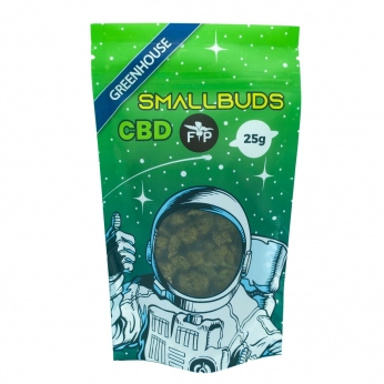 FLORES CBD SMALL BUDS VERDES 25GR GREENHOUSE