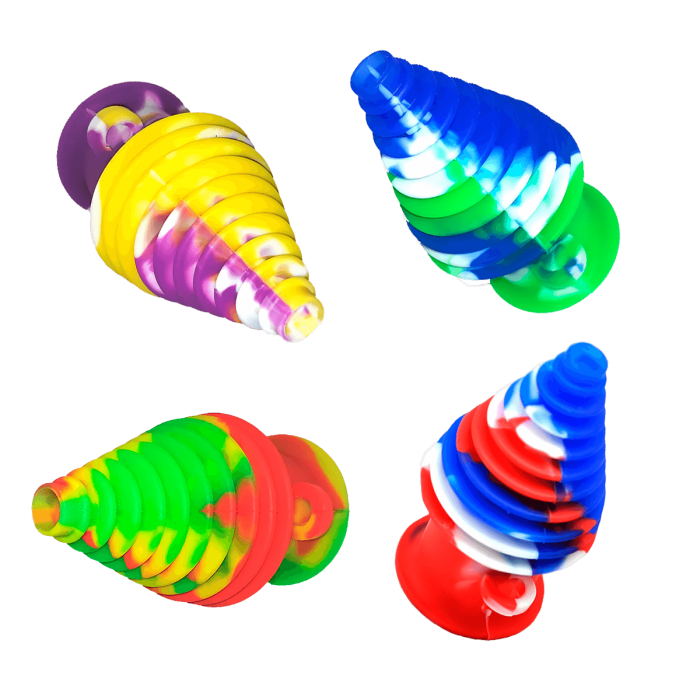 Boquillas de silicona para Bong, diferentes colores.