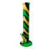 Bong de Silicona 36 cm para marihuana. Amarillo y verde.