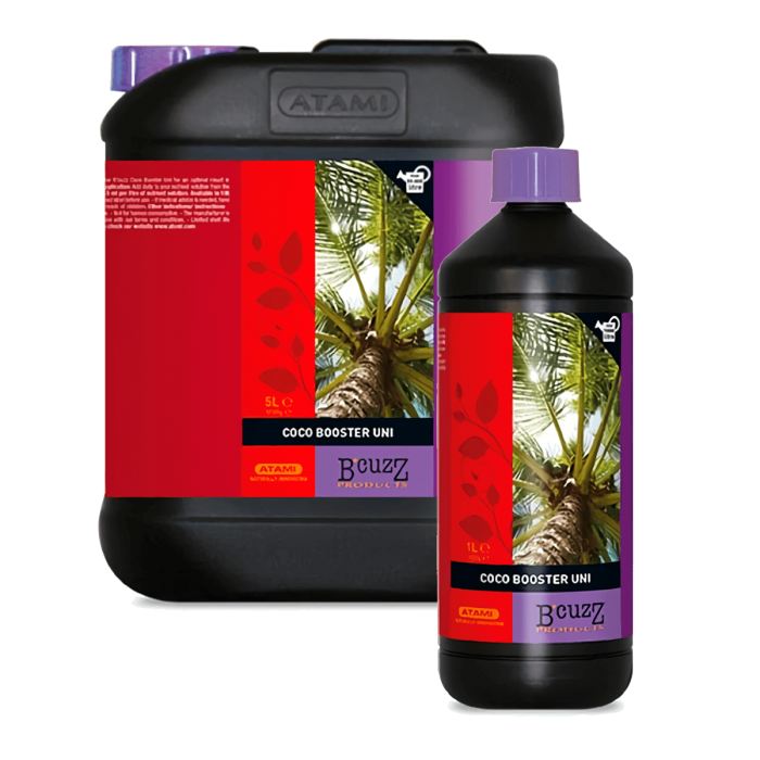 Booster Coco de Atami para cultivo en sustrato de coco.