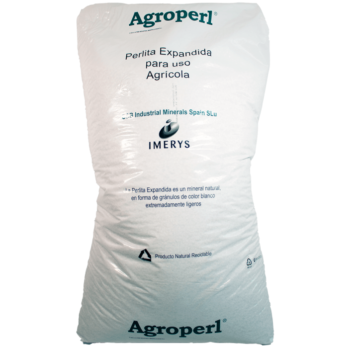Saco de perlita Agroperl de 100L.