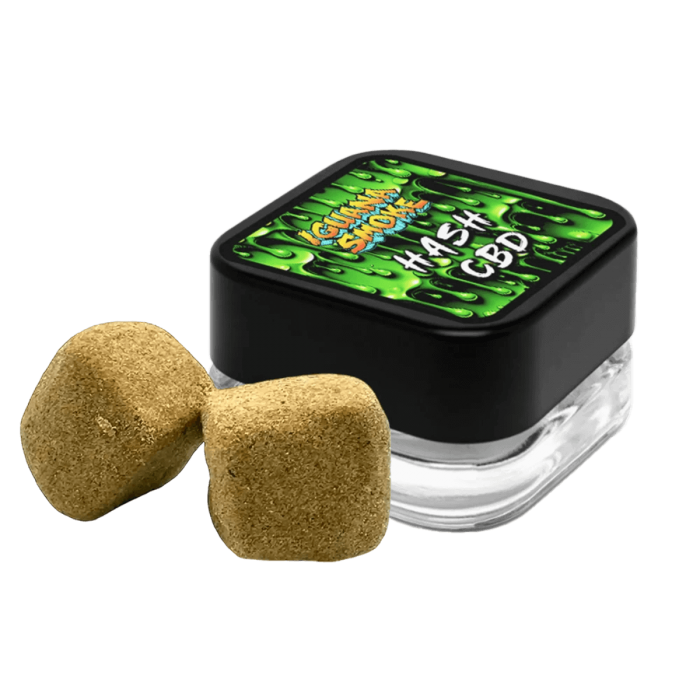 Hash CBD Blonde de Iguana Smoke, envase de 2g.