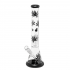Bong Hojas Negras con percolador y altura de 41cm.