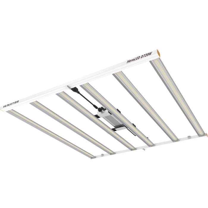 Luminaria LED Heroled Ignator D720W para cultivo.