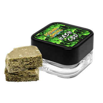Hash CBD Caramel de Iguana Smoke, envase de 2g.