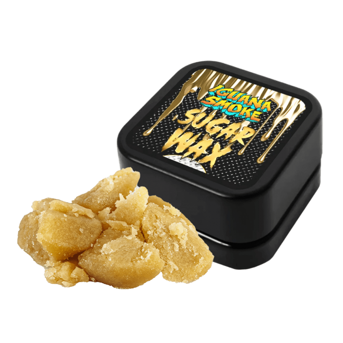Resina CBD Sugar Wax al 88% de cannabinoides de Iguana Smoke.