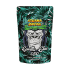 Flores CBD Gorilla Glue envase de 2 gramos Iguana Smoke, olor a pino y tierra con toque ácido.
