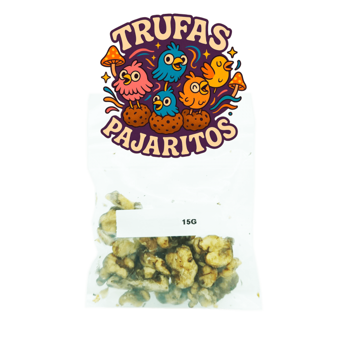 Trufas Mágicas Pajaritos de 15 gramos.