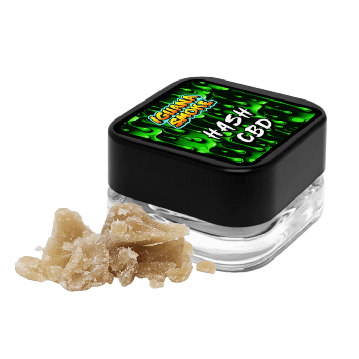 Hachís CBD Frozen Golden Cider de Iguana Smoke 2 gramos.