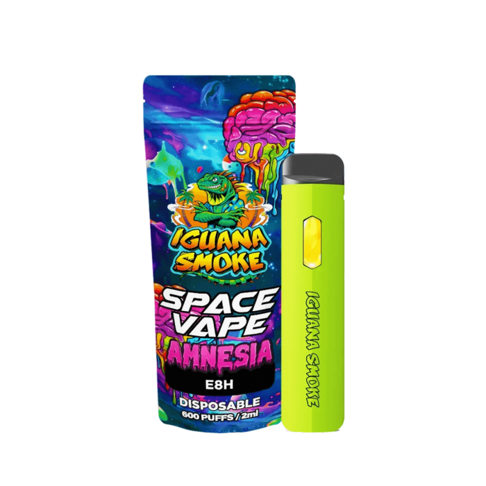 Vaper E8H de Iguana Smoke de 2ml Space Vape, amnesia.