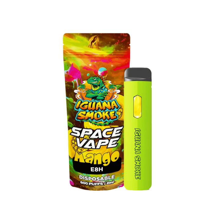 Vaper E8H de Iguana Smoke de 2ml Space Vape, mango.