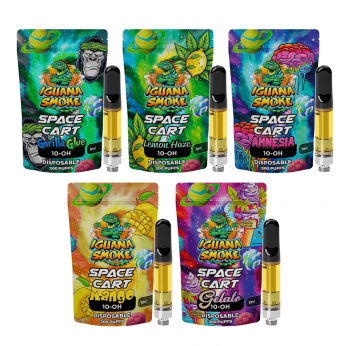 Cartuchos 10-OH de Iguana Smoke de 1ml, diferentes aromas.