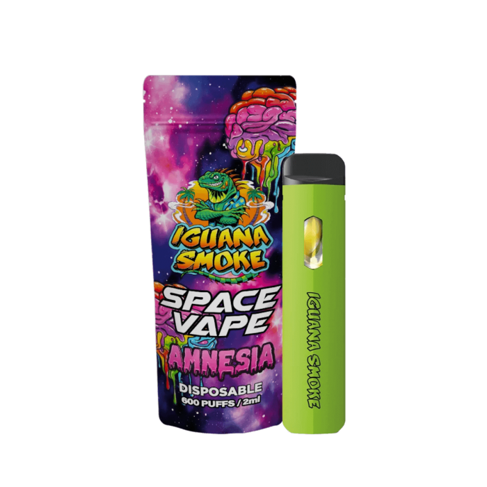 Vaper 10-OH de Iguana Smoke de 2ml Space Vape, amnesia.