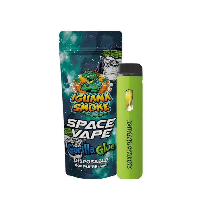 Vaper 10-OH de Iguana Smoke de 2ml Space Vape, gorilla glue.