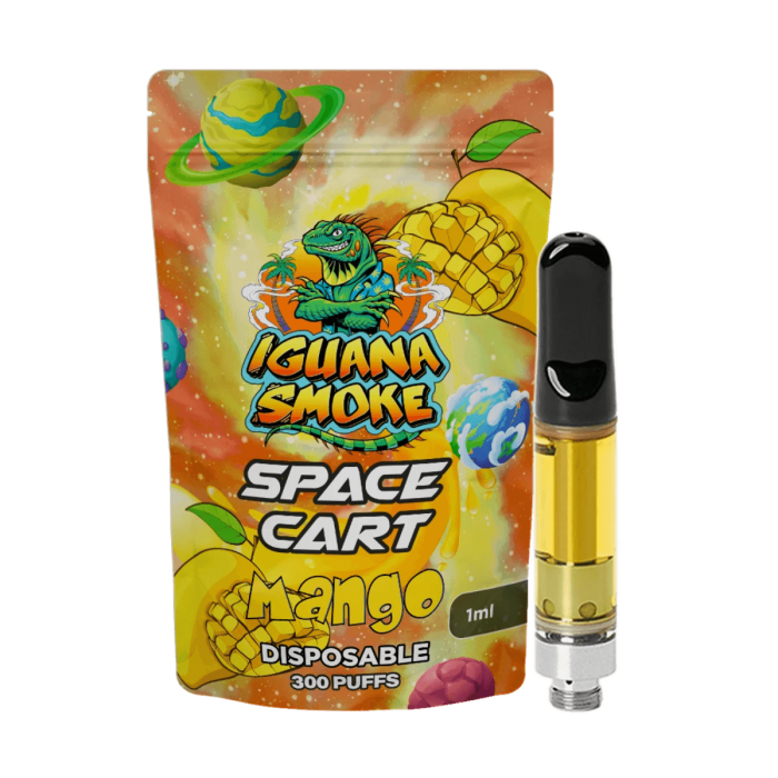 Cartuchos desechables STV sativanol  iguana smoke de 1ml, mango.