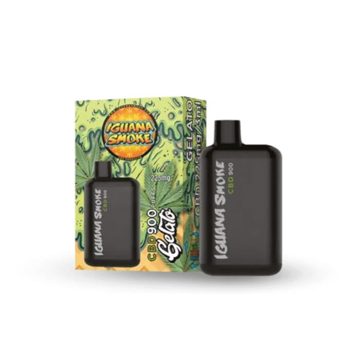 Iguana Pod CBD Pocket Gelato 225mg, vapeador.