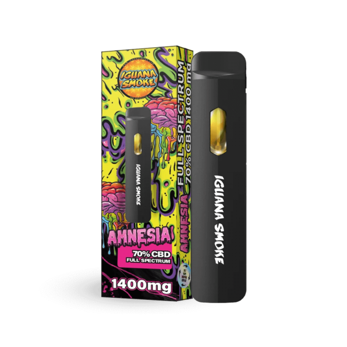 Vaper CBD Iguana Pod de 1400mg Iguana Smoke, Amnesia.