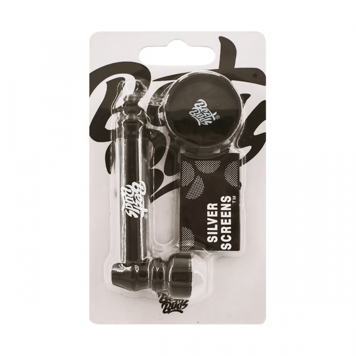 Pipa con Mini Grinder y Rejillas Best Buds, modelo Pipsy.