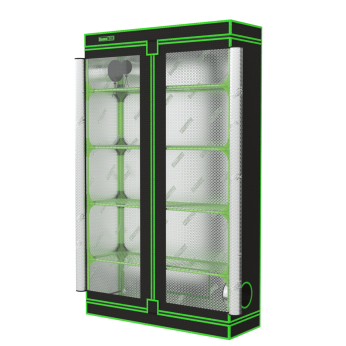 Armario invernadero Dark Box Propagator Tower de 120 x 40 x 200 cm.