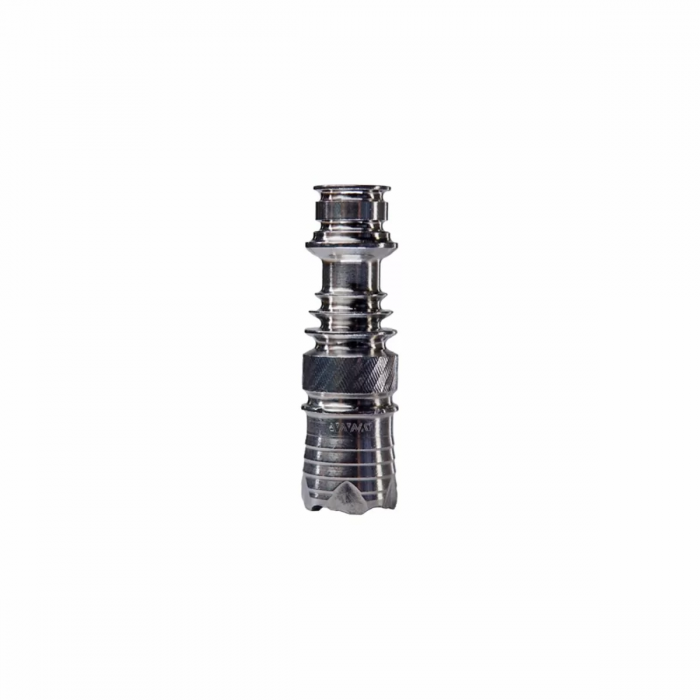 Vaporizador Dynavap B2 para hierbas secas, cazoleta desmontada.