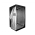 Armario Cultibox Light Plus de 80x80x160 cm, abierto.