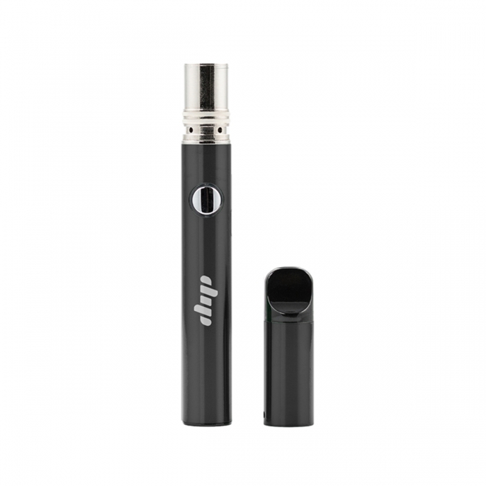 Vaporizador Lunar Dip Portátil para CBD y Concentrados de marihuana, abierto.