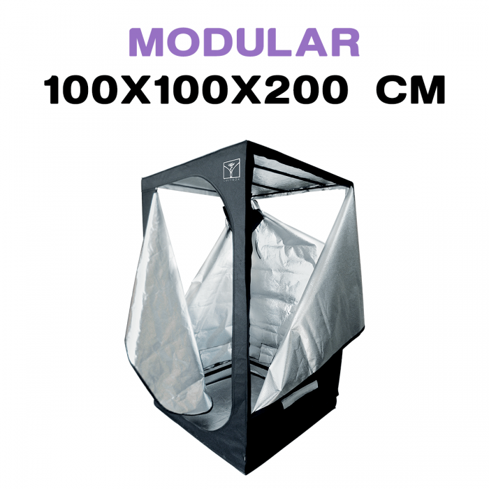 Armario Cultibox SG Combi 80x80x160 cm.