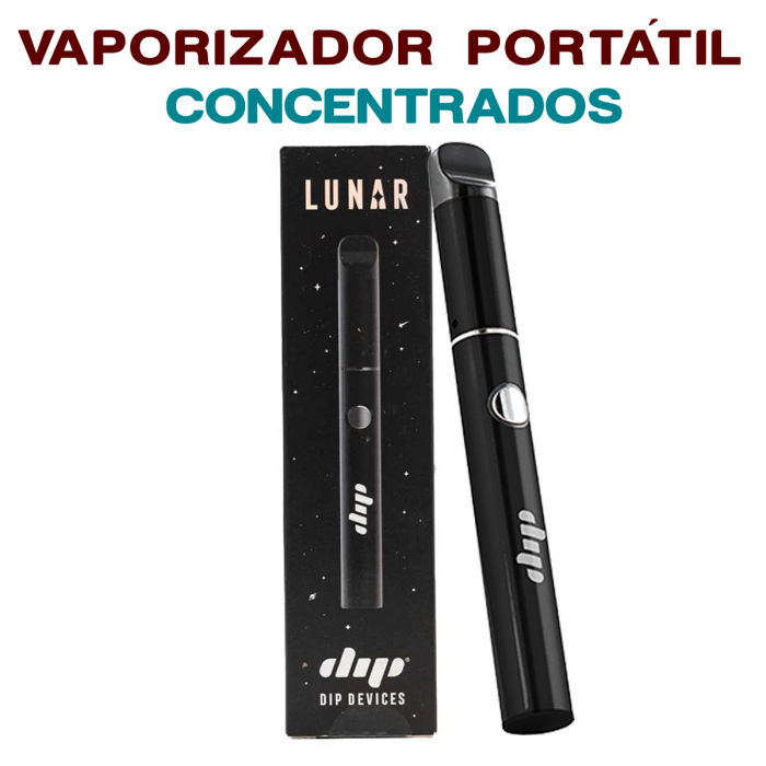 Vaporizador Lunar Dip Portátil para extractos CBD y Concentrados de marihuana.
