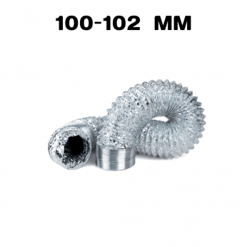 Tubo de extracción Aluconect 102 mm.