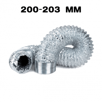 Tubo de extracción Aluconect 203 mm.