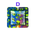 Cenicero de silicona dibujos con temática halloween de 9 x 9 cm, modelo D.
