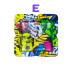 Cenicero de silicona dibujos con temática halloween de 9 x 9 cm, modelo E.