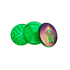 Grinder Top Print con 60mm y 3 partes, modelo A abierto.