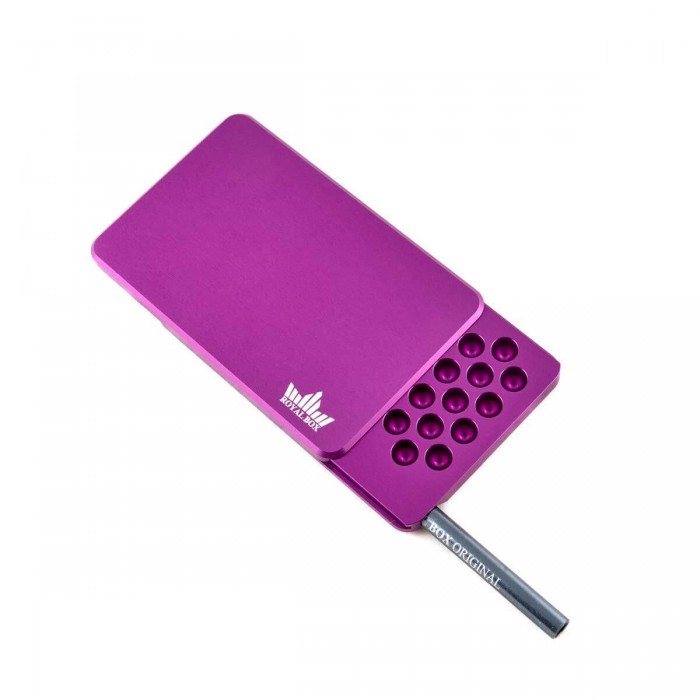 Royal Box Golf Lila, kit esnifador profesional.