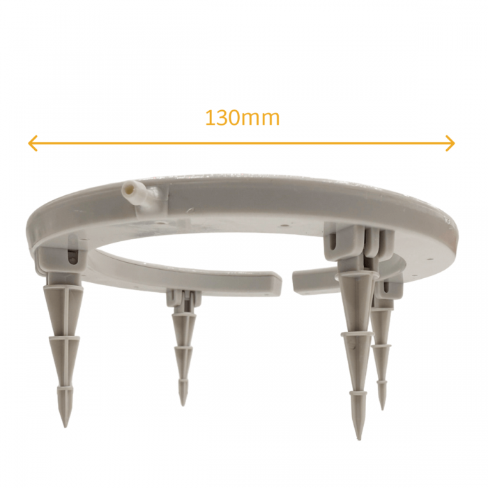 Q-Ring anillo de riego para cultivo, medidas.