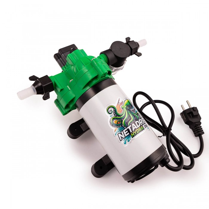 Bomba Hydra para sistemas de riego, enchufe.