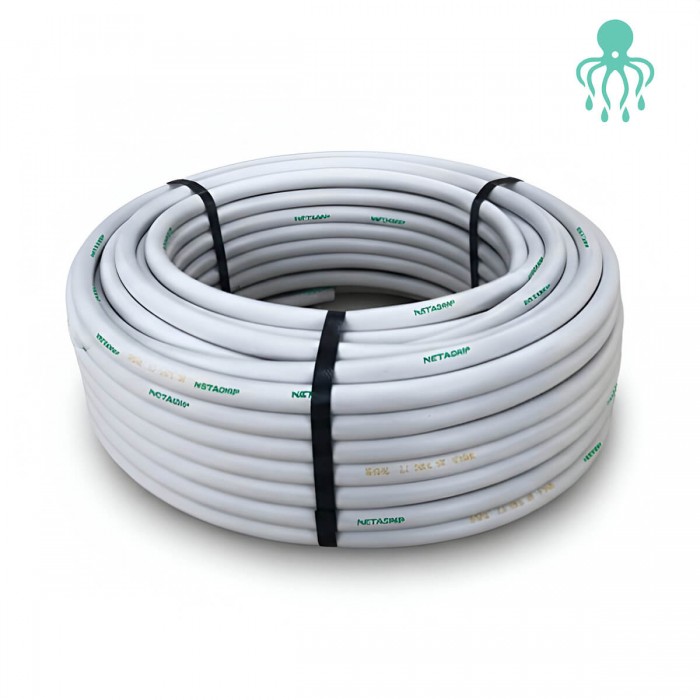 TUBO 16 MM DOBLE CAPA BLANCO 50 METROS