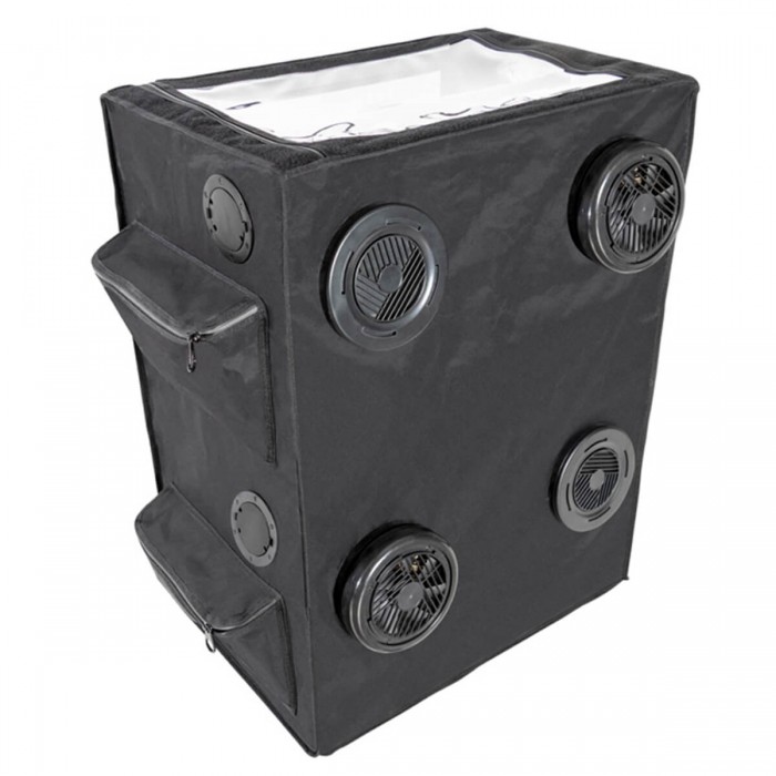 Armario doble de cultivo para setas de 60x40x80cm Probox Mushpro M, filtros traseros.